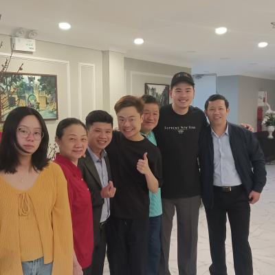 A Moment With Singaporian Guests